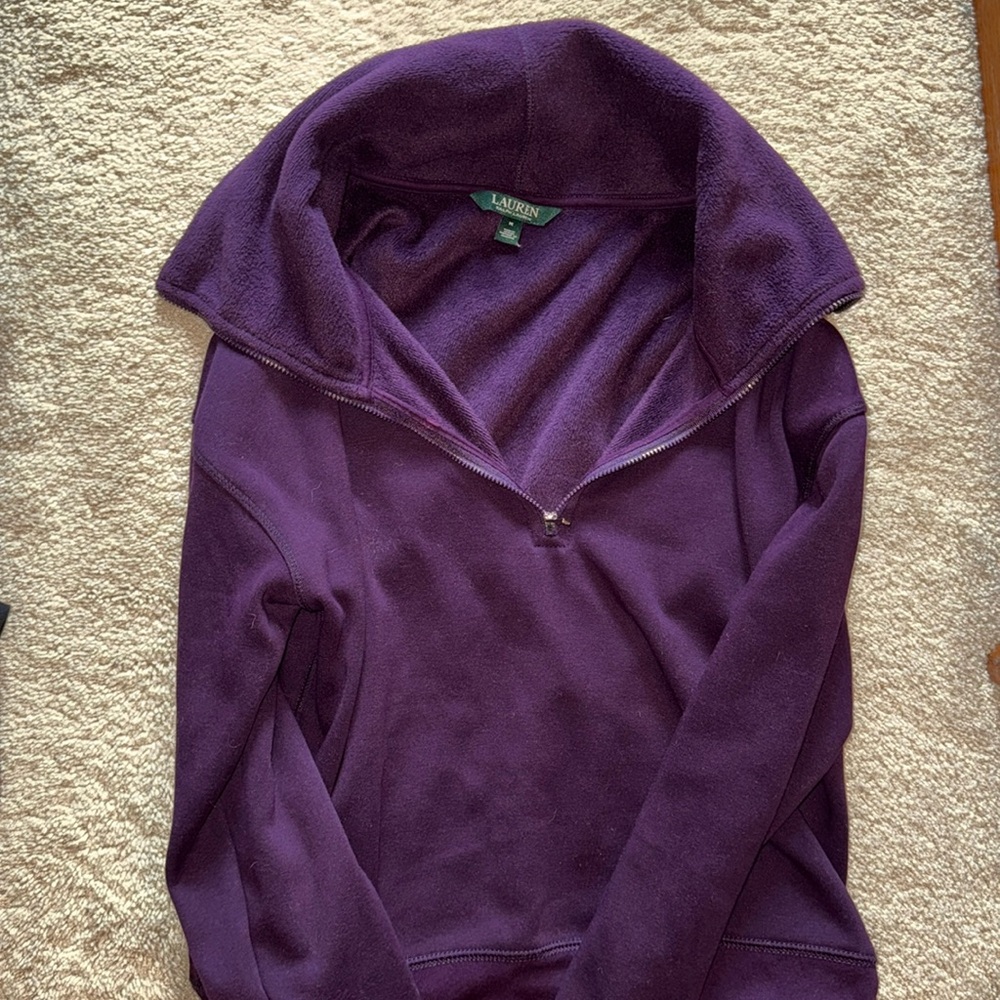 Soft quarter zip
